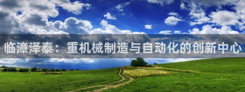 威九国际的金融服务：临漳泽泰：重机械制造与自动化的创新中心